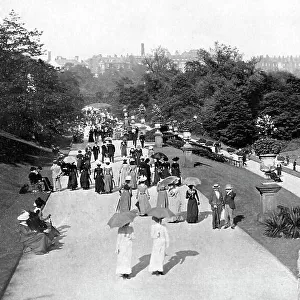 Preston Miller Park Broad Walk early 1900s