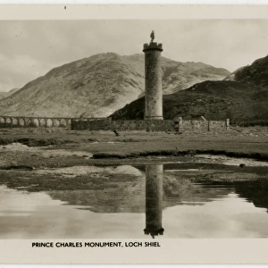 The Prince Charles Monument, Loch Shiel, Scotland