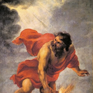 Prometheus carrying fire
