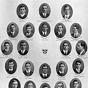 Prominent Cambridge sportsmen during WW1