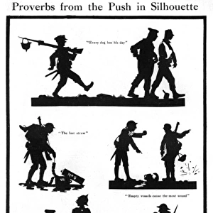 Proverb from the Push in Silhouette by H. L. Oakley