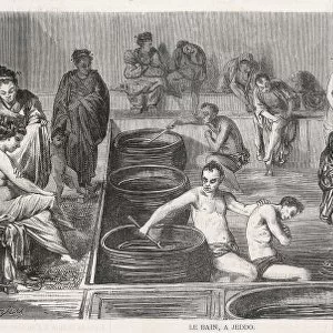 Public Bath / Yeddo 1862