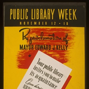 Public library week - November 12 - 18 Your public library i