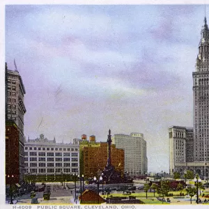 Public Square, Cleveland, USA - Terminal Tower