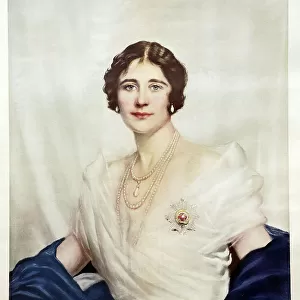 Queen Elizabeth, portrait by John St Helier Lander