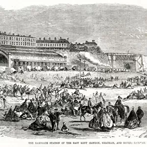 Ramsgate Station of East Kent 1864