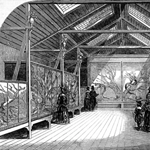 The Reptile House, London Zoo, 1849