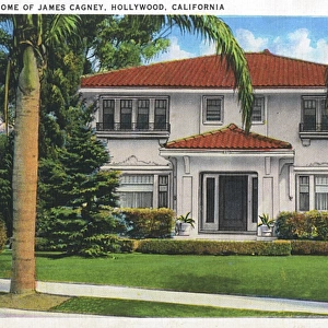 Residence of James Cagney, Hollywood, California, USA