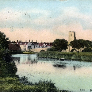 The River & Church, Wareham, Dorset