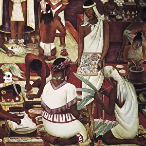 RIVERA, Diego (1886-1957). Zapotec Civilization