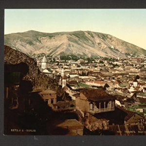 From the road to the fortress, Tiflis, Russia, (i. e. Tbilis
