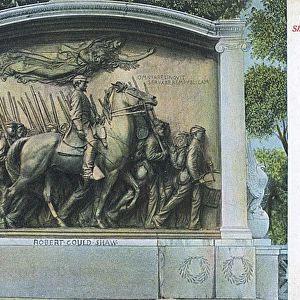 Robert Shaw Monument, Boston, Massachusetts, USA