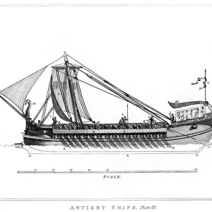 Roman Galley (W / Sails)