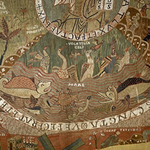 Romanesque Art. 11th century. Tapestry of Creation or Girona