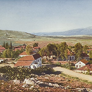 Rosh Pina, Lake Huleh and Mount Hermon, Israel