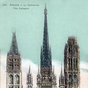 Rouen, France - The Cathedral