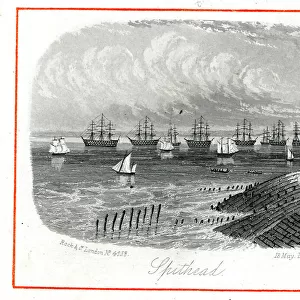 Royal Navy ships off Spithead, Hampshire