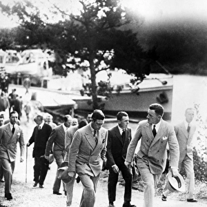 Royal tour: Prince Edward of Wales in Hamilton, Bermuda, 1931