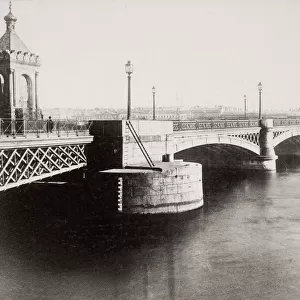 Russia, St. Petersburg, The Annunciation Bridge