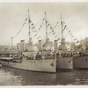 Six Russian destroyers, WW1