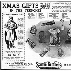 Samuel Brothers, Xmas Gifts in the trenches, WW1