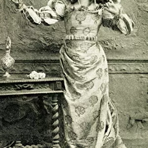 Sarah Bernhardt, French actress, in Ruy Blas