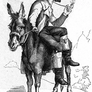 Schiller on a Donkey
