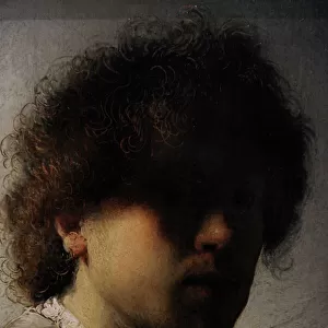 Self-portrait, 1628, by Rembrandt Harmenszoon van Rijn (1606