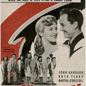 Sheet music cover, I ve Heard That Song Before