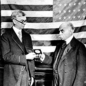 Sir Francis Younghusband and the American Ambassador, 1922