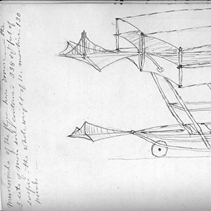 Sketch of the 1849 boy-carrying machine