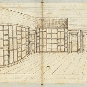 Sketch of the Museum at Dartford in Kent