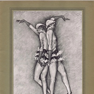 A sketch of the Rowe Sisters appearing in the revue Bonjour