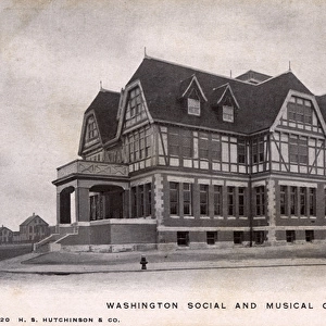 Social Club building, New Bedford, Massachusetts, USA