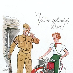 You re Splendid Dad by Helen McKie - World War II
