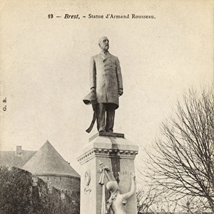 Statue of Armand Rousseau - Brest