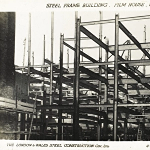 Steel Frame Building construction - London