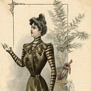 Stripey Sleeves 1899