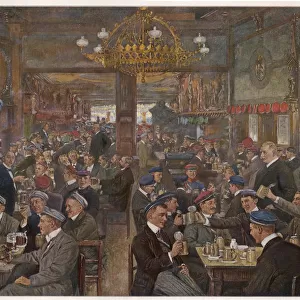 STUDENTS DRINKING 1909
