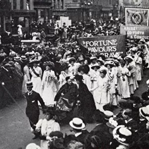 Suffragette Demonstration Rally Hyde Park