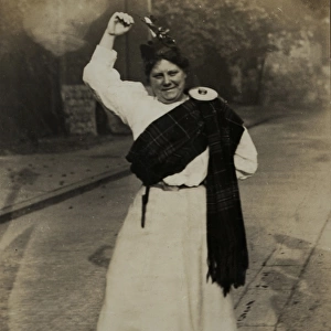 Suffragette Flora Drummond Tartan