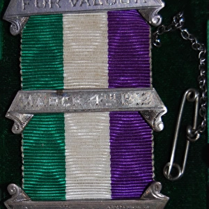 Suffragette Hunger Strike Medal W. S. P. U
