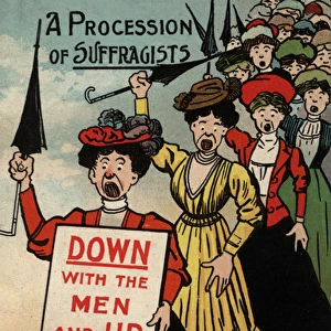 Suffragettes, Procession of Suffragists