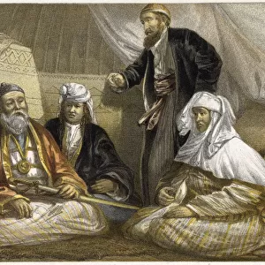 A Sultan and his family Date: 19th century
