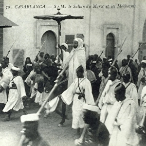 Sultan of Morocco at Casablanca