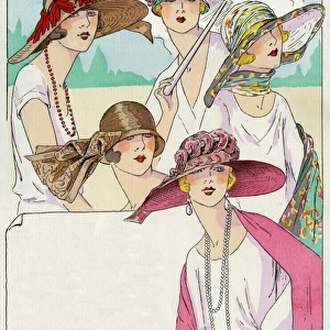 Summer hats by Marie Crozet and Maria Guy