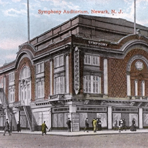 Symphony Auditorium, Newark, New Jersey, USA