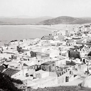 Tangier, from the south west, Morocco, c. 1900