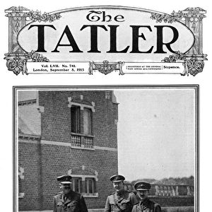 Tatler cover - Dukes of Marlborough & Westminster in uniform