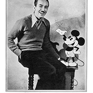 Tatler cover featuring Walt Disney, 1930